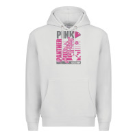 Dove Grey Pink Panther Premium Hoodie - ArtMosaic