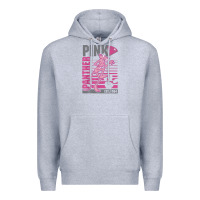 Heather Grey Pink Panther Premium Hoodie - ArtMosaic