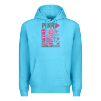Ocean Blue Pink Panther Premium Hoodie - ArtMosaic