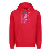 Red Pink Panther Premium Hoodie - ArtMosaic