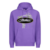 Purple sport mathews concert Premium Hoodie - ArtMosaic