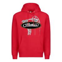 Red sport mathews concert Premium Hoodie - ArtMosaic