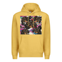 Antique Gold dachshund Premium Hoodie - BarkalooDesign