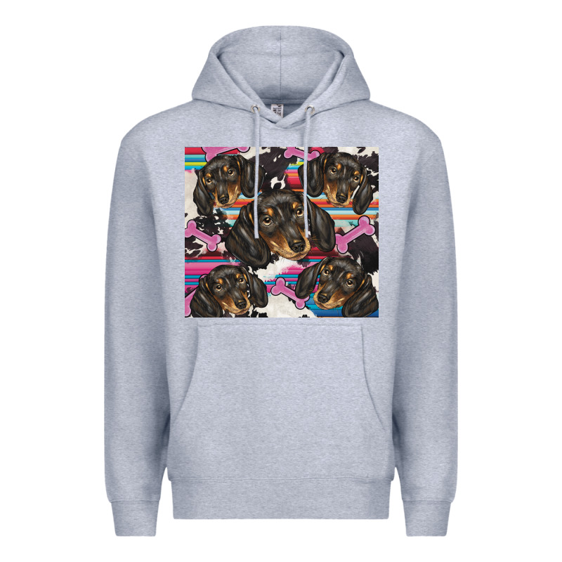 Dachshund Premium Hoodie by BarkalooDesign | Teevron