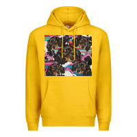 Lemon dachshund Premium Hoodie - BarkalooDesign
