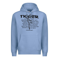 Colony Blue tigger if the only one Premium Hoodie - ArtMosaic