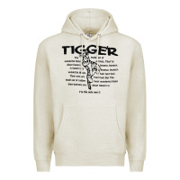 Oatmeal Heather tigger if the only one Premium Hoodie - ArtMosaic