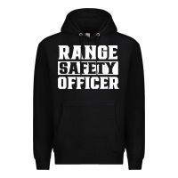 Black range safety officer worker team job t shirt Premium Hoodie - ArtMosaic