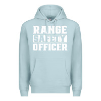 Blue Mist range safety officer worker team job t shirt Premium Hoodie - ArtMosaic