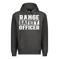 Charcoal Heather range safety officer worker team job t shirt Premium Hoodie - ArtMosaic