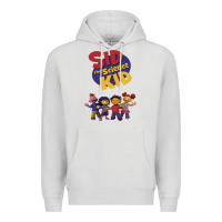 Dove Grey Sid The Science Kid boyfriend Premium Hoodie - ArtMosaic