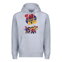 Heather Grey Sid The Science Kid boyfriend Premium Hoodie - ArtMosaic