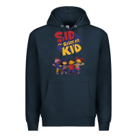 Navy Sid The Science Kid boyfriend Premium Hoodie - ArtMosaic