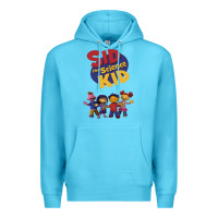 Ocean Blue Sid The Science Kid boyfriend Premium Hoodie - ArtMosaic