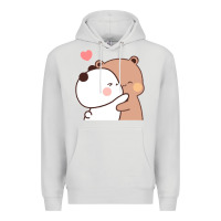 Dove Grey Bubu Dudu Premium Hoodie - ArtMosaic