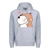 Heather Grey Bubu Dudu Premium Hoodie - ArtMosaic