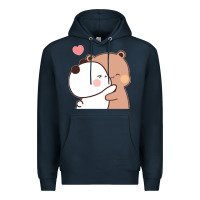 Navy Bubu Dudu Premium Hoodie - ArtMosaic