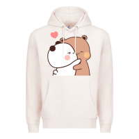 Pale Pink Bubu Dudu Premium Hoodie - ArtMosaic