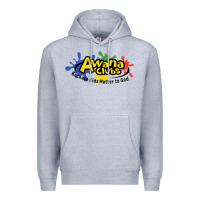 Heather Grey Vintage-Awana clubs Premium Hoodie - ArtMosaic