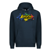 Navy Vintage-Awana clubs Premium Hoodie - ArtMosaic