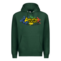 Sports Green Vintage-Awana clubs Premium Hoodie - ArtMosaic