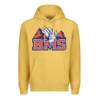 Antique Gold blue mountain state Premium Hoodie - ArtMosaic