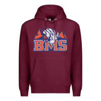 Burgundy blue mountain state Premium Hoodie - ArtMosaic