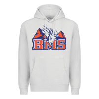 Dove Grey blue mountain state Premium Hoodie - ArtMosaic