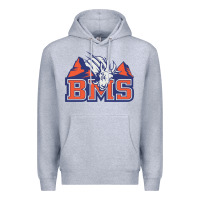 Heather Grey blue mountain state Premium Hoodie - ArtMosaic