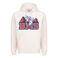 Pale Pink blue mountain state Premium Hoodie - ArtMosaic
