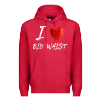 Cardinal i love heart bid whist card game t shirt Premium Hoodie - ArtMosaic