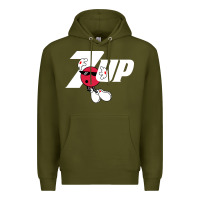 Army Green cool spot,uncola 7up Premium Hoodie - ArtMosaic