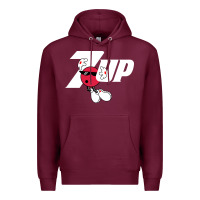Burgundy cool spot,uncola 7up Premium Hoodie - ArtMosaic