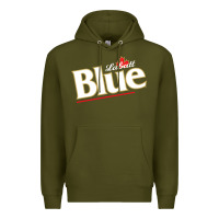 Army Green labatt blue beer Premium Hoodie - ArtMosaic