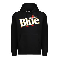 Black labatt blue beer Premium Hoodie - ArtMosaic