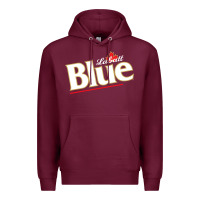 Burgundy labatt blue beer Premium Hoodie - ArtMosaic