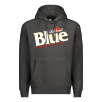 Charcoal Heather labatt blue beer Premium Hoodie - ArtMosaic