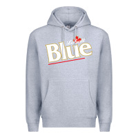 Heather Grey labatt blue beer Premium Hoodie - ArtMosaic
