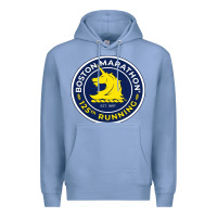 Colony Blue boston marathon Premium Hoodie - ArtMosaic