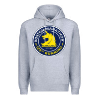 Heather Grey boston marathon Premium Hoodie - ArtMosaic