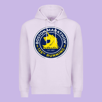 Boston Marathon Premium Hoodie Designed By Artmosaic
