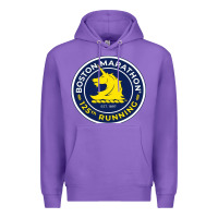 Purple boston marathon Premium Hoodie - ArtMosaic