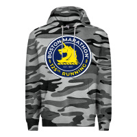 Slate Camo boston marathon Premium Hoodie - ArtMosaic