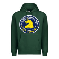 Sports Green boston marathon Premium Hoodie - ArtMosaic