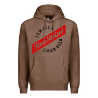 Chestnut jamaica red stripe lager beer Premium Hoodie - ArtMosaic