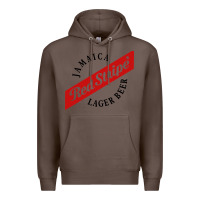 Coffee jamaica red stripe lager beer Premium Hoodie - ArtMosaic