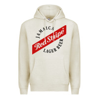 Oatmeal Heather jamaica red stripe lager beer Premium Hoodie - ArtMosaic