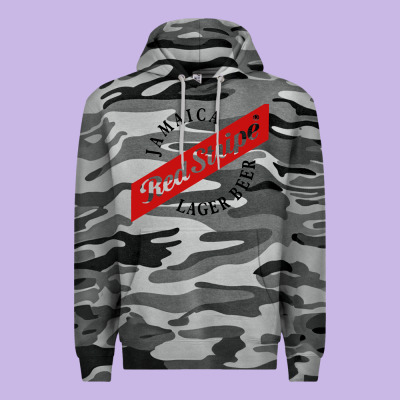 Jamaica Red Stripe Lager Beer Premium Hoodie Designed By Artmosaic