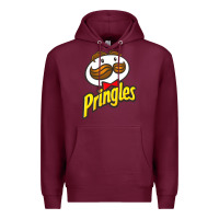 Burgundy pringles snack for all Premium Hoodie - ArtMosaic
