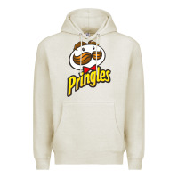 Oatmeal Heather pringles snack for all Premium Hoodie - ArtMosaic
